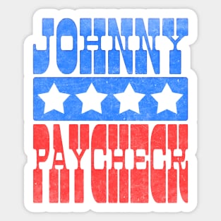 Johnny Paycheck / Retro Country Artist Fan Design Sticker